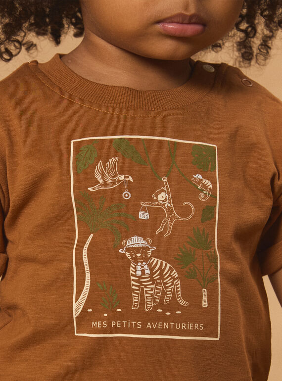 Brown TEE SHIRT MAOSCAR / 25E1BGO1TEE802