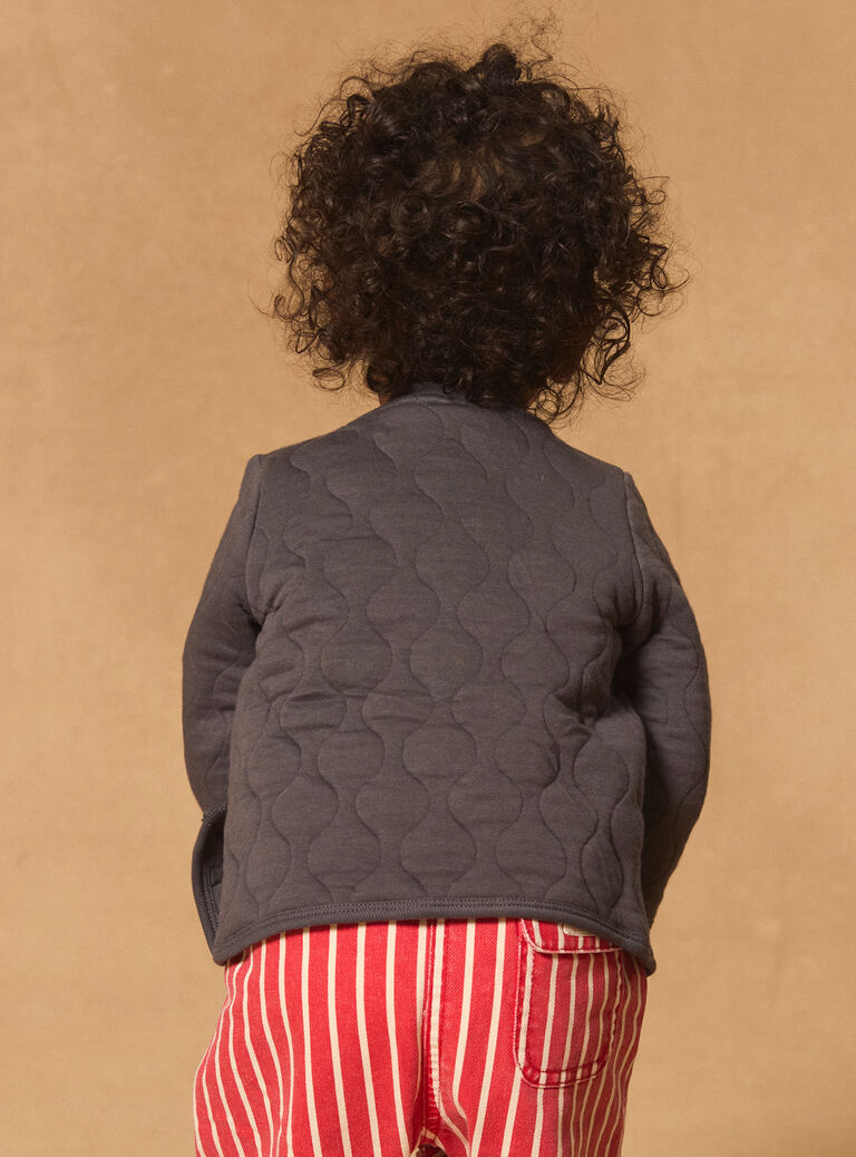 Grey KIDS CARDIGAN Grey KIDS CARDIGAN MAJACK / 25E1BGJ1GILJ900