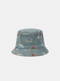 Reversible rust-coloured bucket hat KROBOBAGE / 24E4PGE2CHAC200