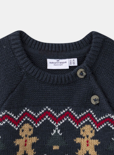 Blue PULLOVER NAWILFRID / 25H1BGY1PULC243