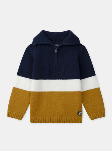 Navy PULLOVER NLOPULAGE / 25H3PGW1PUL070