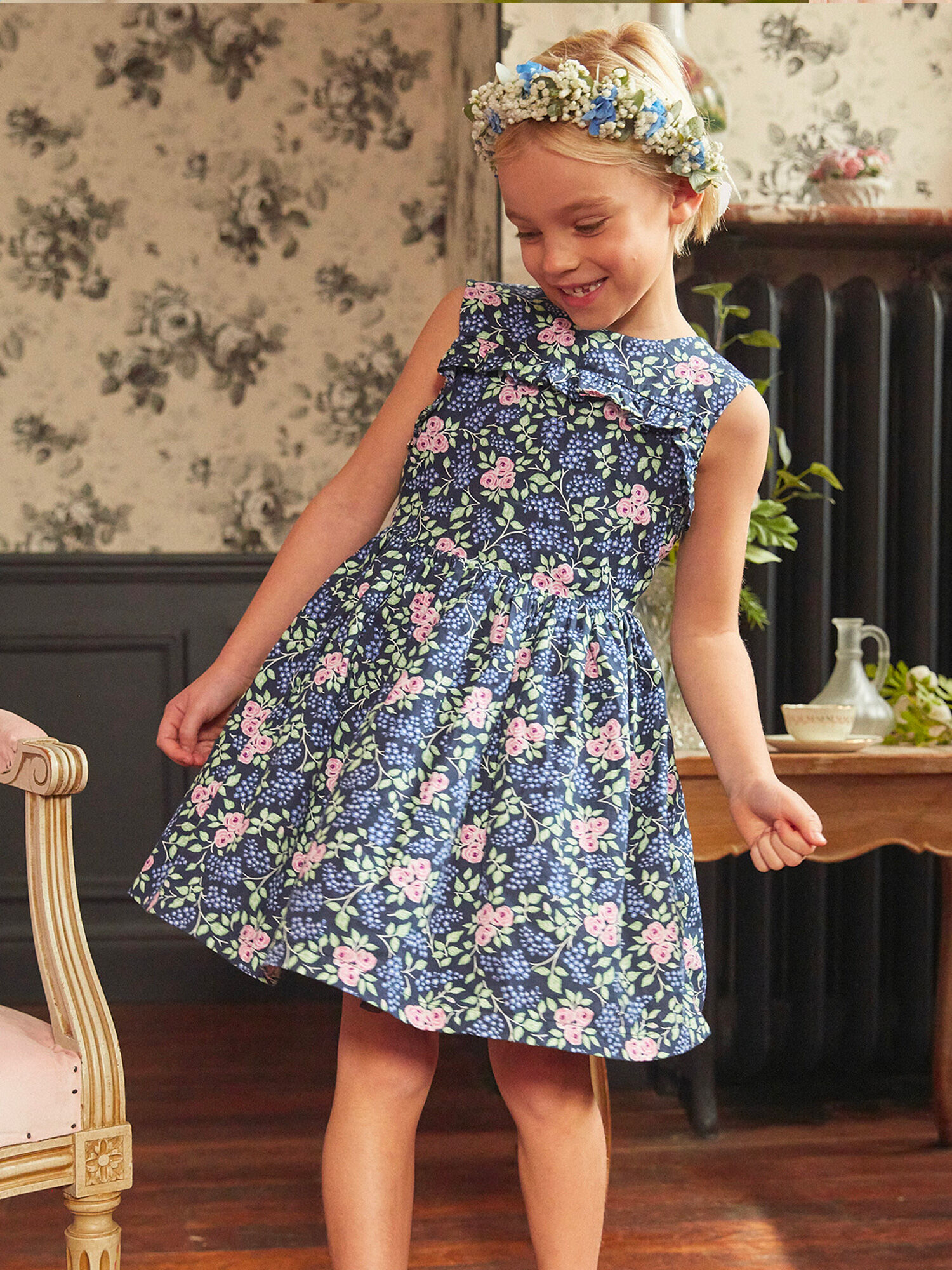 Dress New Collection Exclusive prints Children s fashion from 0 to 11 years old Sergent Major