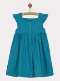 Turquoise Chasuble dress ROUBIETTE / 19E2PFM1CHS202