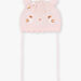 Baby girl light pink animal hat