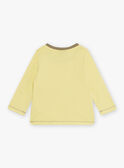 Baby boy aniseed t-shirt CACELIN / 22E1BGB1TML116