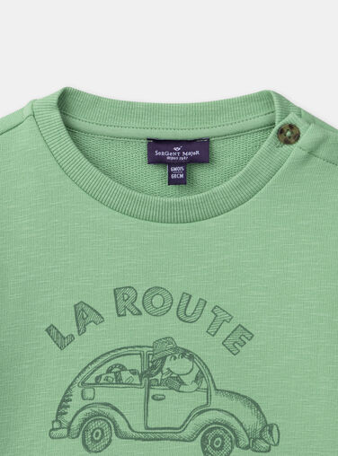 Light green SWEAT SHIRT Light green SWEAT SHIRT NABARTH / 25H1BGJ1SWE605