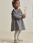 Baby girl houndstooth print dress BAMARION / 21H1BFM1ROB090