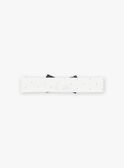 Ecru headband with polka-dot print GAROSA / 23H4BFR1BAN001