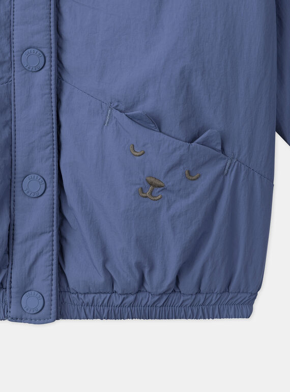 Medium blue PARKA MILEON / 25E1BG31PAR208