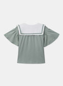 Light green BLOUSE MICHETTE / 25E2PF91CHEG600