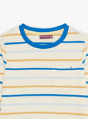 Off white striped T-shirt FRIXOLAGE2 / 23E3PG82TML114