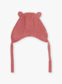 Pink knitted hat GIDINA / 23H4BF53BOND325