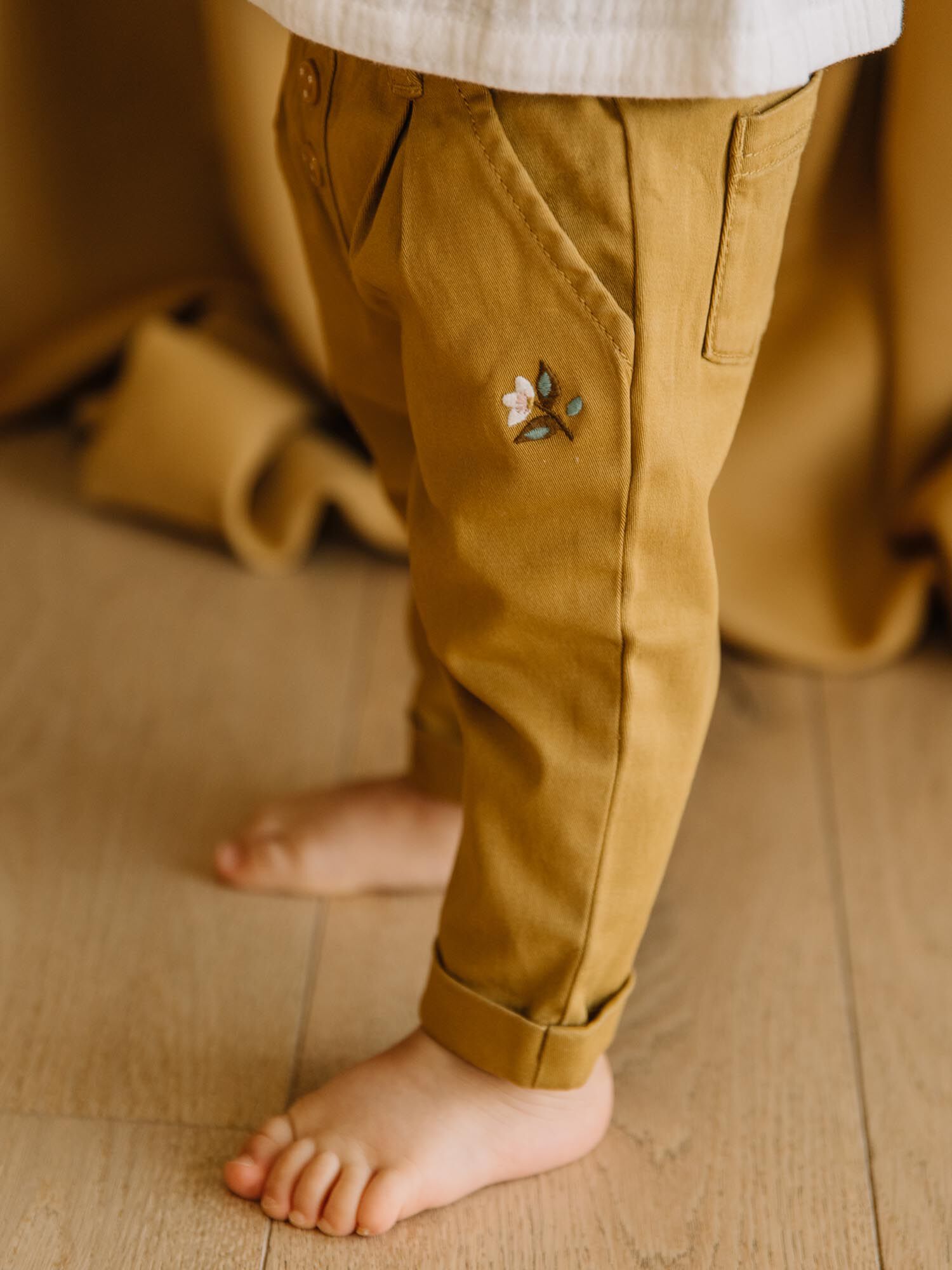 Mustard clearance baby pants