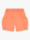 Papaya poplin shorts FLUSTOPAGE / 23E3PGQ1BERE405