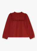 Red long-sleeved T-shirt GLASSIETTE / 23H2PFI1TML506