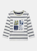 Off white TEE SHIRT LS NUPIQAGE / 25H3PGQ3TML009