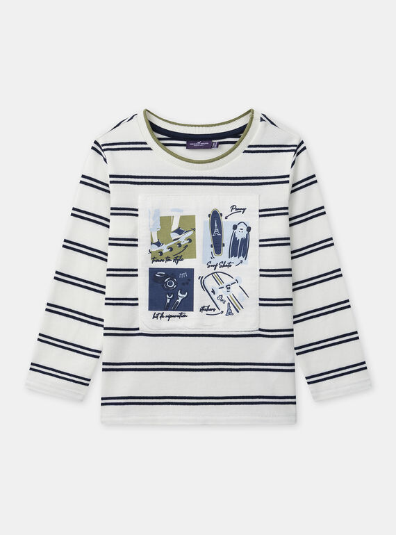 Off white TEE SHIRT LS NUPIQAGE / 25H3PGQ3TML009