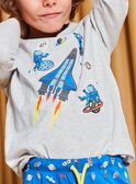 T-shirt and pants pyjama set with rocket and astronaut print DOFUSAGE / 22H5PGW4PYJJ920