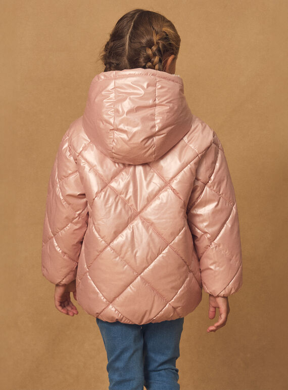 Old rose DOWN JACKET NISUCETTE / 25H2PFF1D3E303