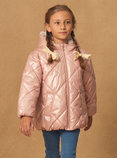Old rose DOWN JACKET NISUCETTE / 25H2PFF1D3E303