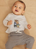 White long-sleeved polo shirt GALIAM / 23H1BGH1POLA002