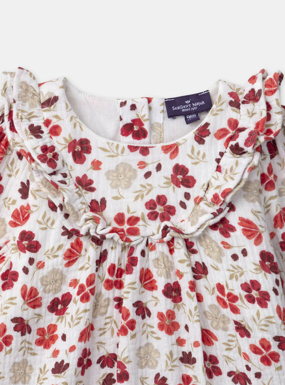 Off white DRESS NACECILE / 25H1BFK1ROB001