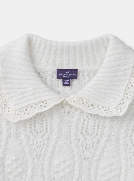 Off white PULLOVER MAPULETTE / 25E2PF71PUL001