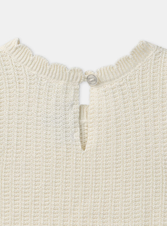 Off white CARDIGAN WHITHOUT SLEEVES NAARIA / 25H1BFJ1CSM002