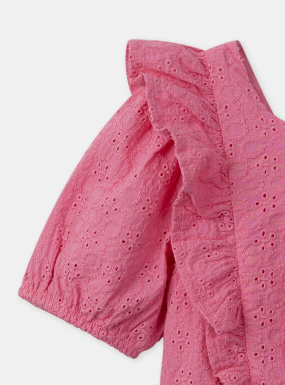 Pink BLOUSE MLATOPETTE / 25E2PFK2CHED300