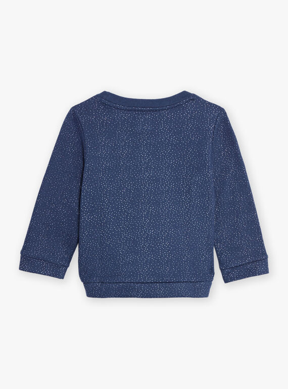 Camille Witt Limited Edition - Sequined navy sweater DOSWETTE / 22H2PFT1SWE705