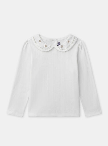 Off white TEE SHIRT LS NREBRIETTE / 25H2PFY1TML009