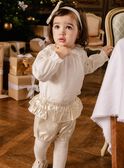 Christmas blouse and bloomer set