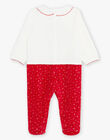 Christmas print 2 piece sleep suit DUJENNIFER / 22H5BF71GRE001
