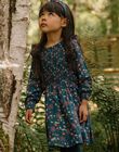 Floral print long sleeve dress DYOBETTE / 22H2PFU1ROB714