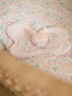 Velvet butterfly comforter with floral print birth girl CORINA / 22E0AFC1JOU301