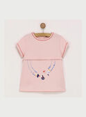 Pink T-shirt RAFITAETTE / 19E2PFC1TMCD300
