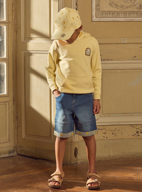 Straw yellow HAT MLACAPAGE / 25E4PGK1CHA104