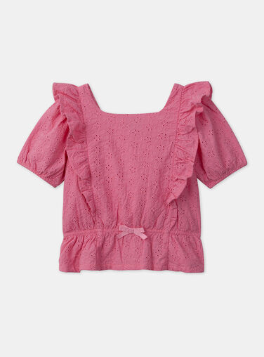 Pink BLOUSE MLATOPETTE / 25E2PFK2CHED300