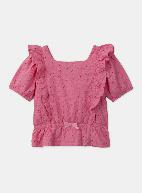 Pink BLOUSE MLATOPETTE / 25E2PFK2CHED300