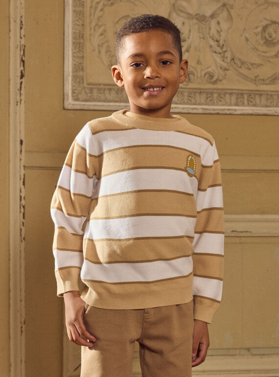 Beige PULLOVER MLAPULAGE / 25E3PGK1PUL080