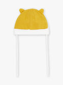 White and honey knit cap GICOCO / 23H4BG53BON107