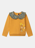Yellow SWEAT SHIRT LYLILETTE / 24H2PFO1SWE107