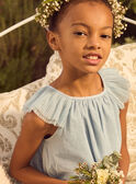 Blue sky DRESS MRETULETTE / 25E2PFL8ROB020