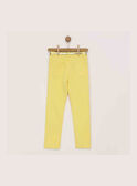 Yellow pants RAMUFETTE1 / 19E2PFB1PANB105