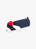 Navy blue velvet dog case 22H4PFE1TRO070