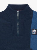 Navy fleece sweatshirt GUBRAGE / 23H3PGH1SWEC223