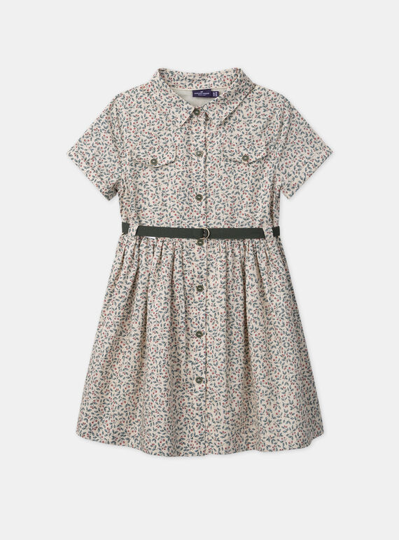 Off white DRESS MICHEMETTE / 25E2PF91ROBA001