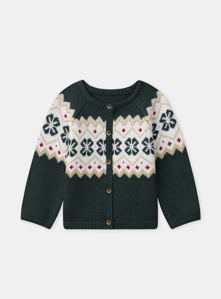 Green CARDIGAN NAZOE / 25H1BFY1CAR608