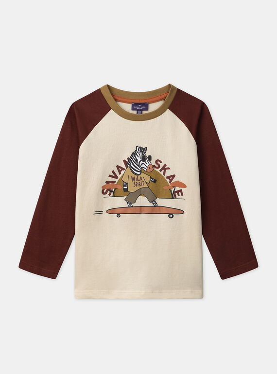 Vanilla TEE SHIRT LS MACHAGE / 25E3PG71TML114