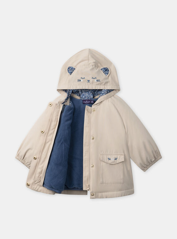 Beige PARKA NIMAUD / 25H1BFE1PAR080